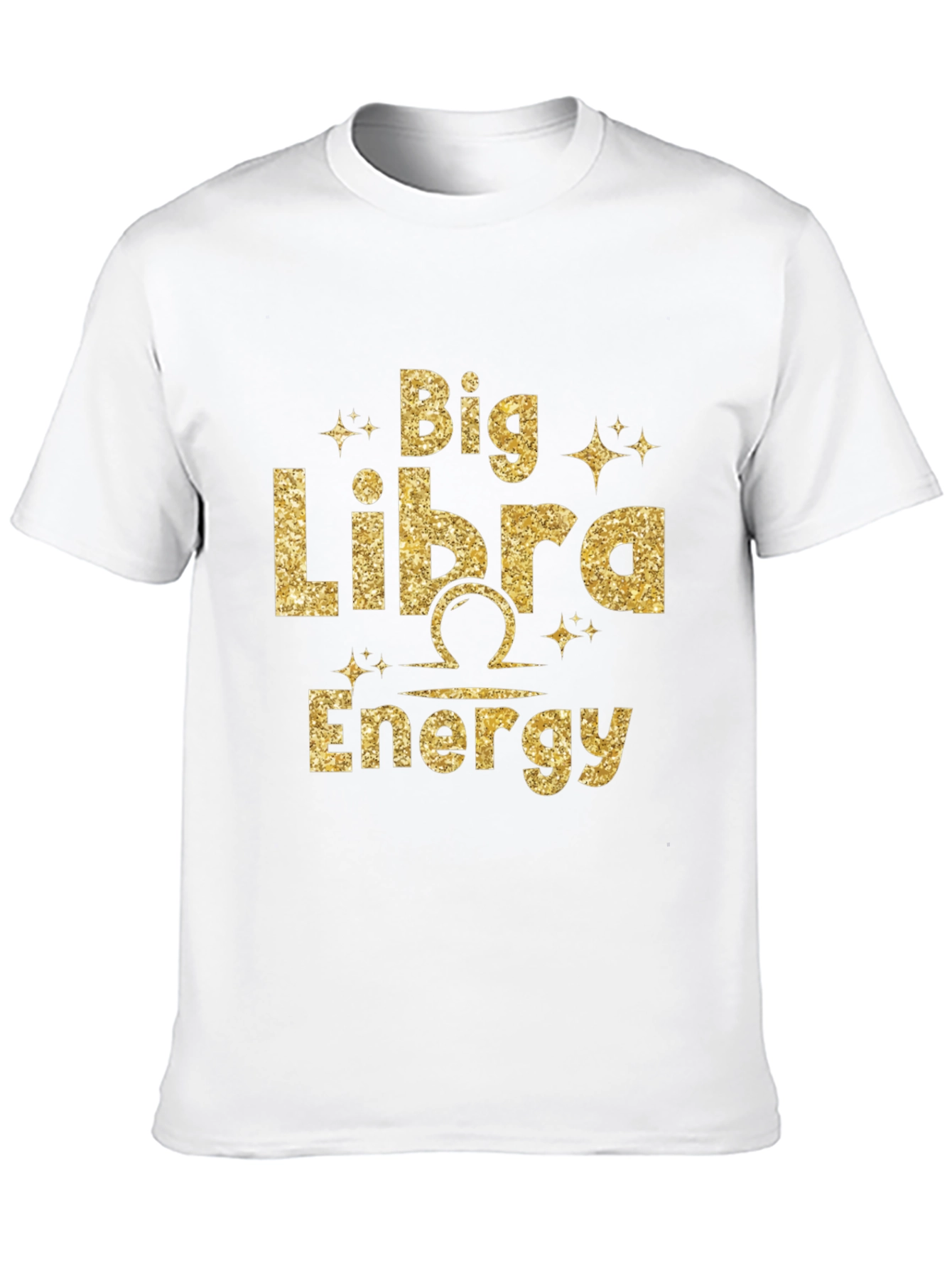 Big Libra Energy Graphic T-Shirt - Zodiac Sign Tee
