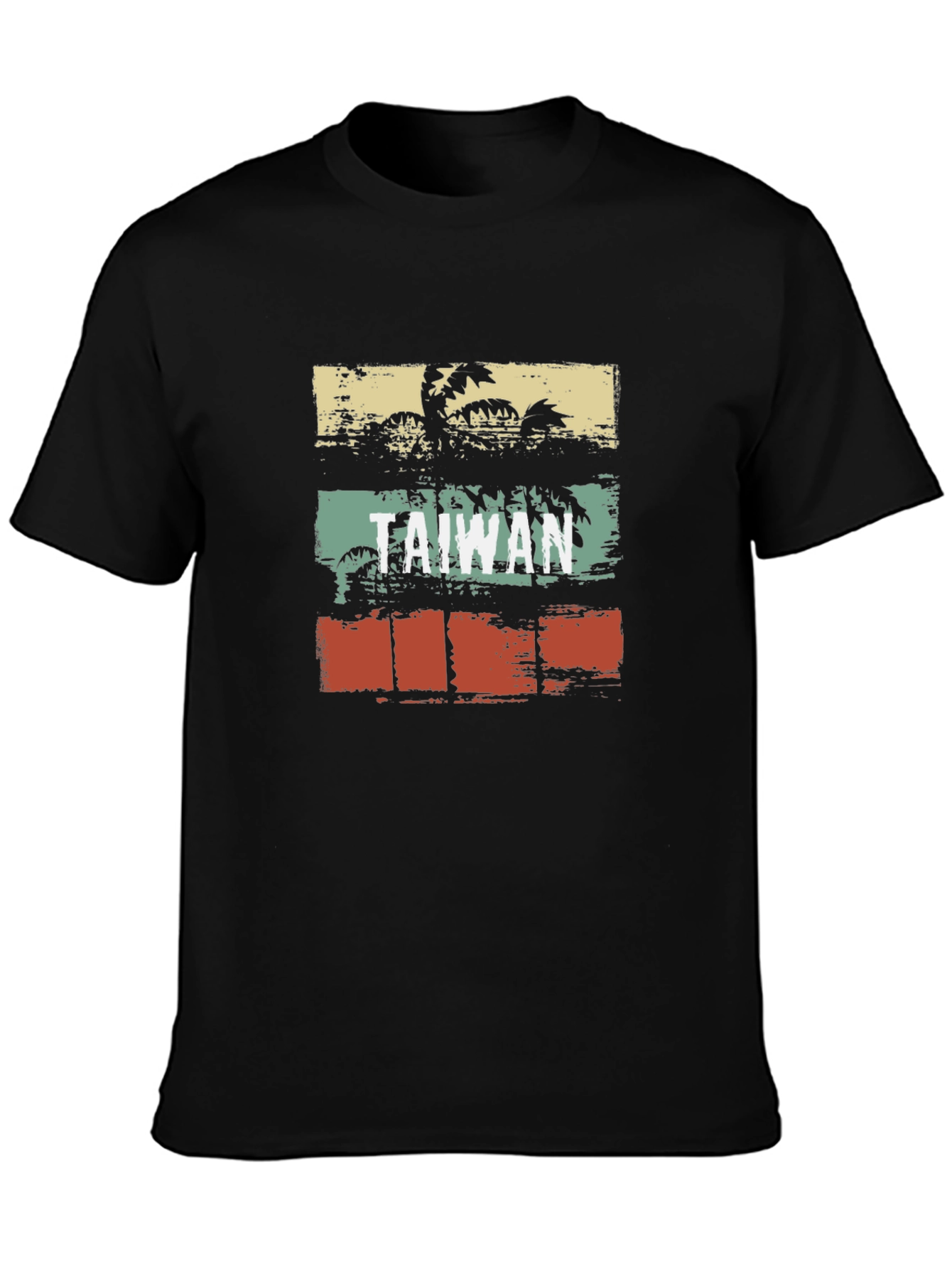 Taiwan Palm Tree Graphic T-Shirt