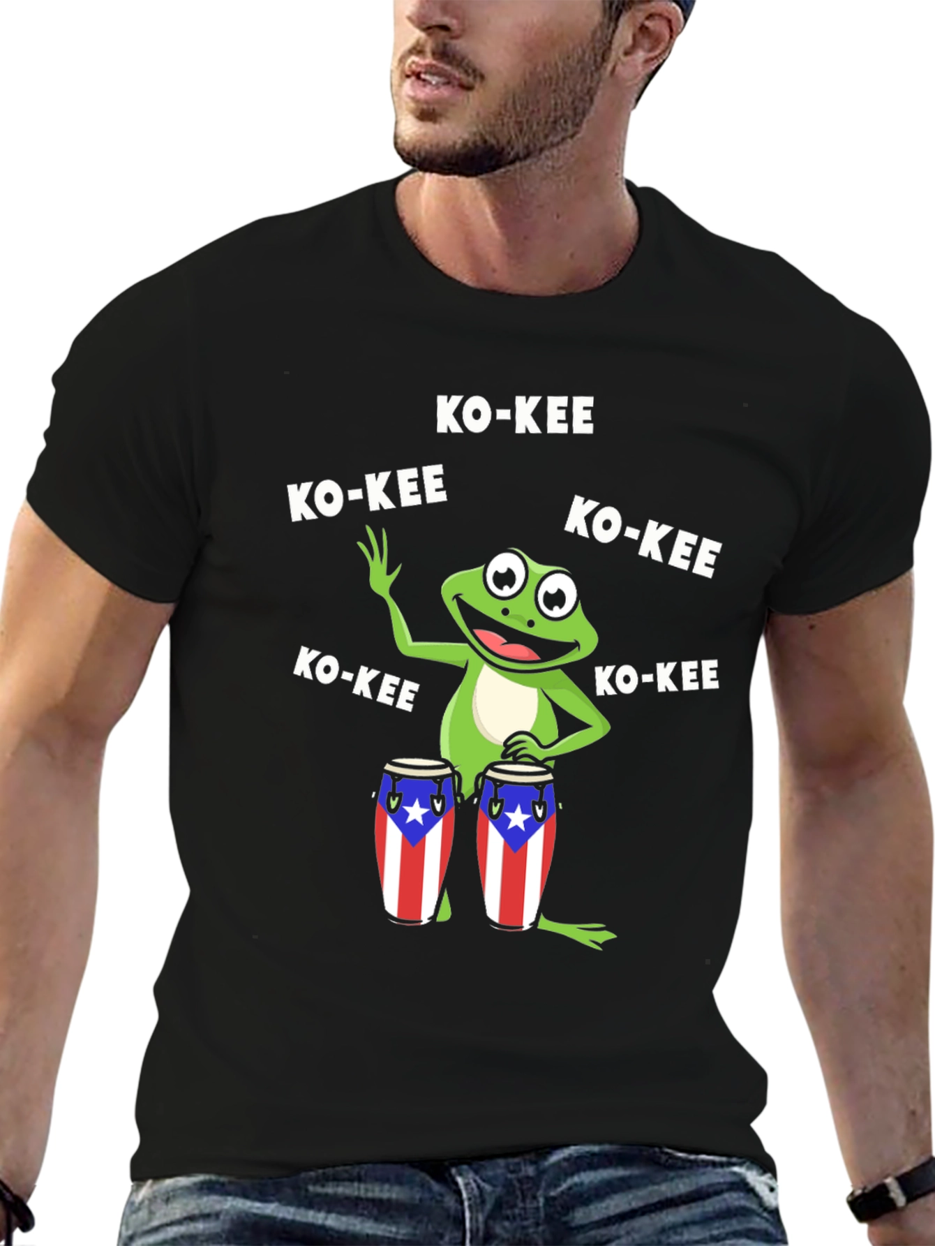 Puerto Rico Frog Ko-Kee T-Shirt