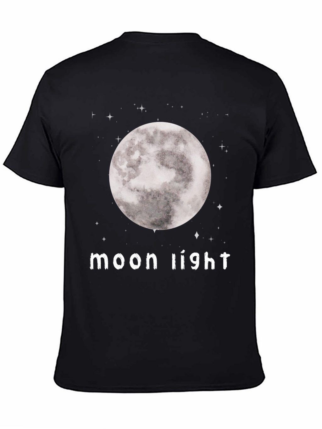Moon Light Graphic T-Shirt - Stylish and Comfortable