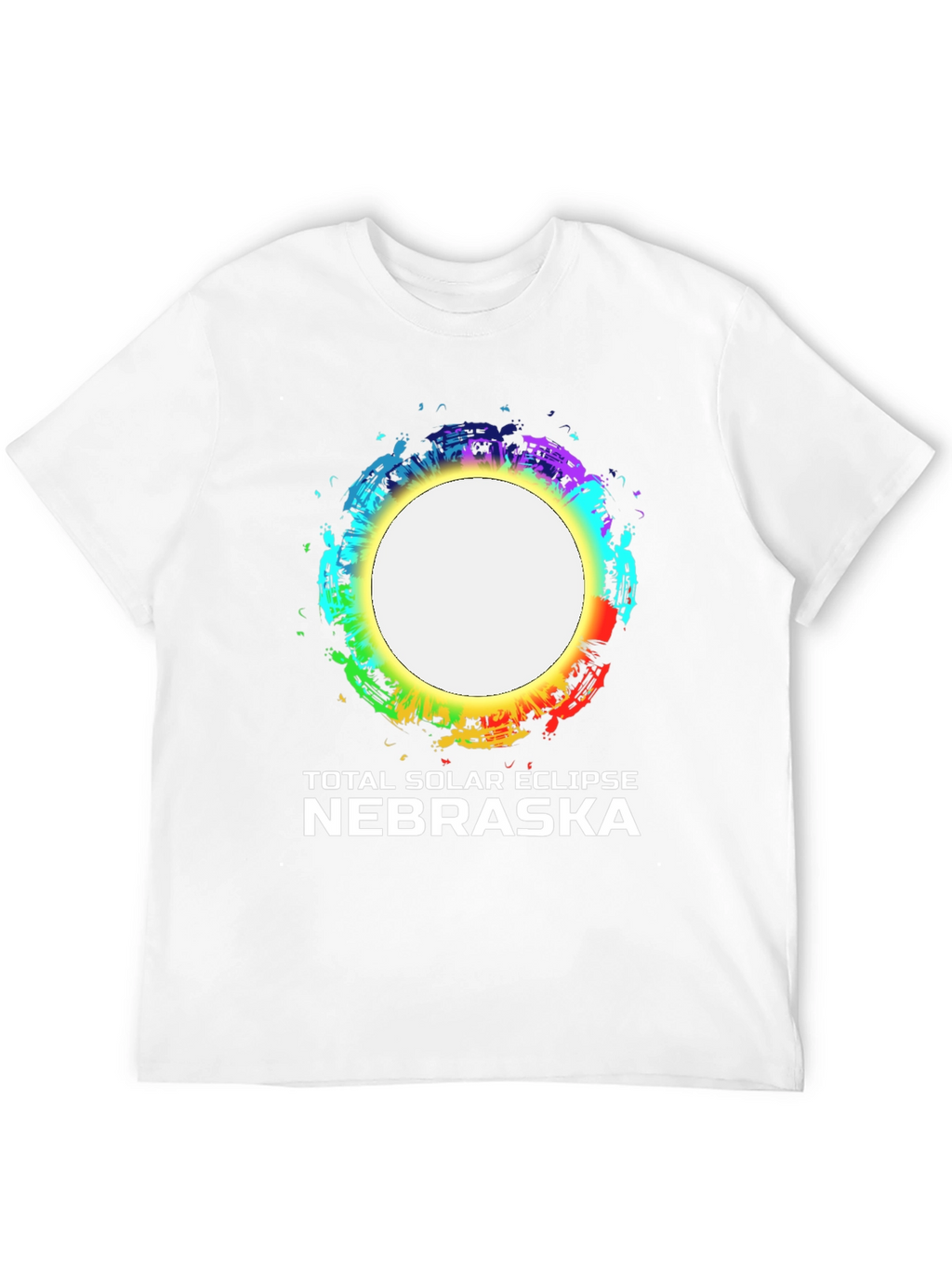 Nebraska Total Solar Eclipse Graphic T-Shirt