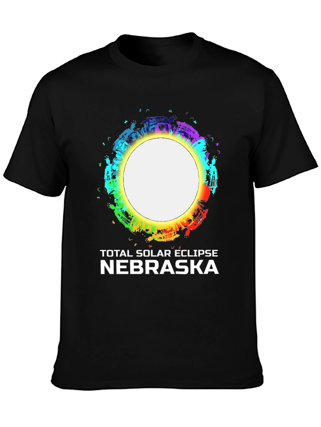 Nebraska Total Solar Eclipse Graphic T-Shirt
