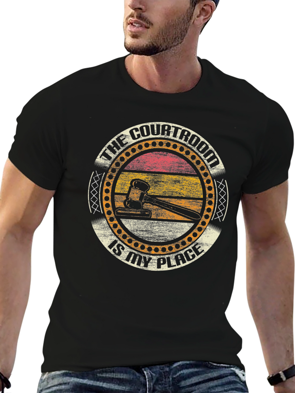 The Courtroom Is My Place Graphic Tee