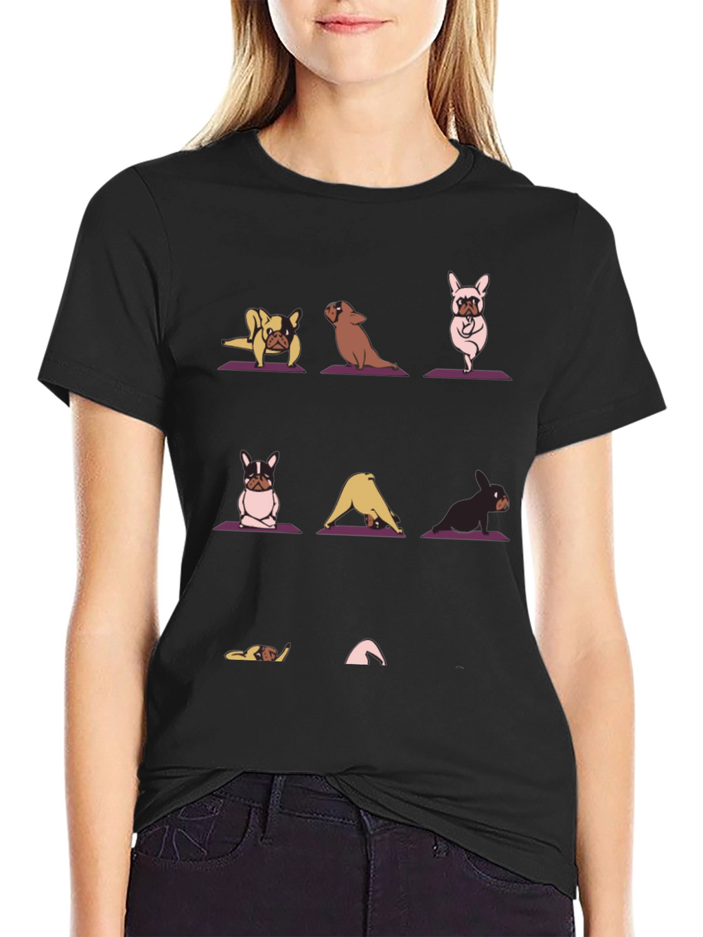 Yoga Dog T-Shirt - Unique Graphic Tee