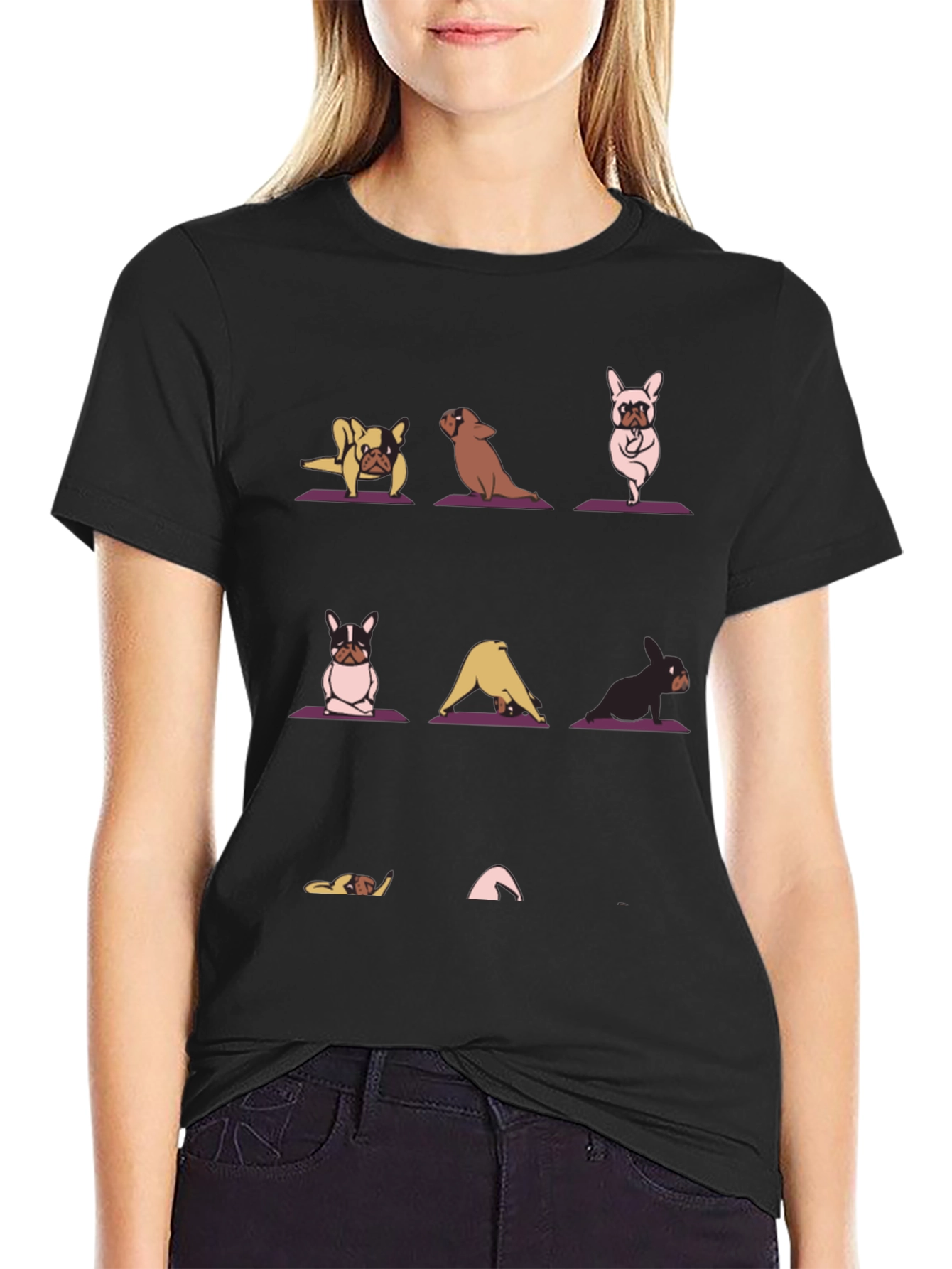 Yoga Dog T-Shirt - Unique Graphic Tee