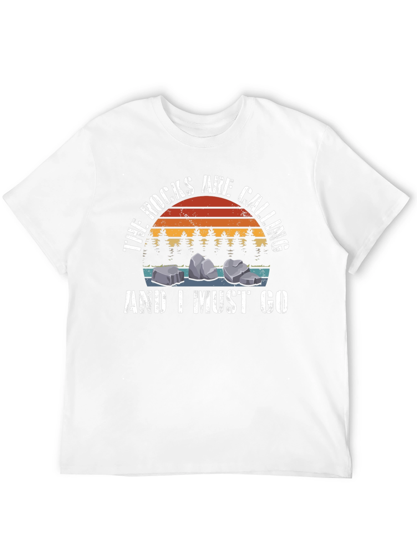 Rocks Are Calling Graphic T-Shirt