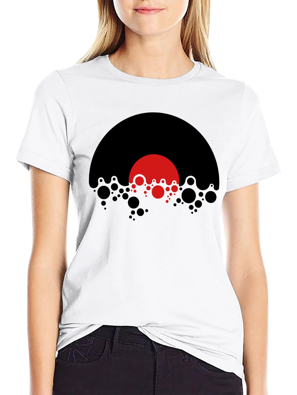 Abstract Sunrise Graphic Tee