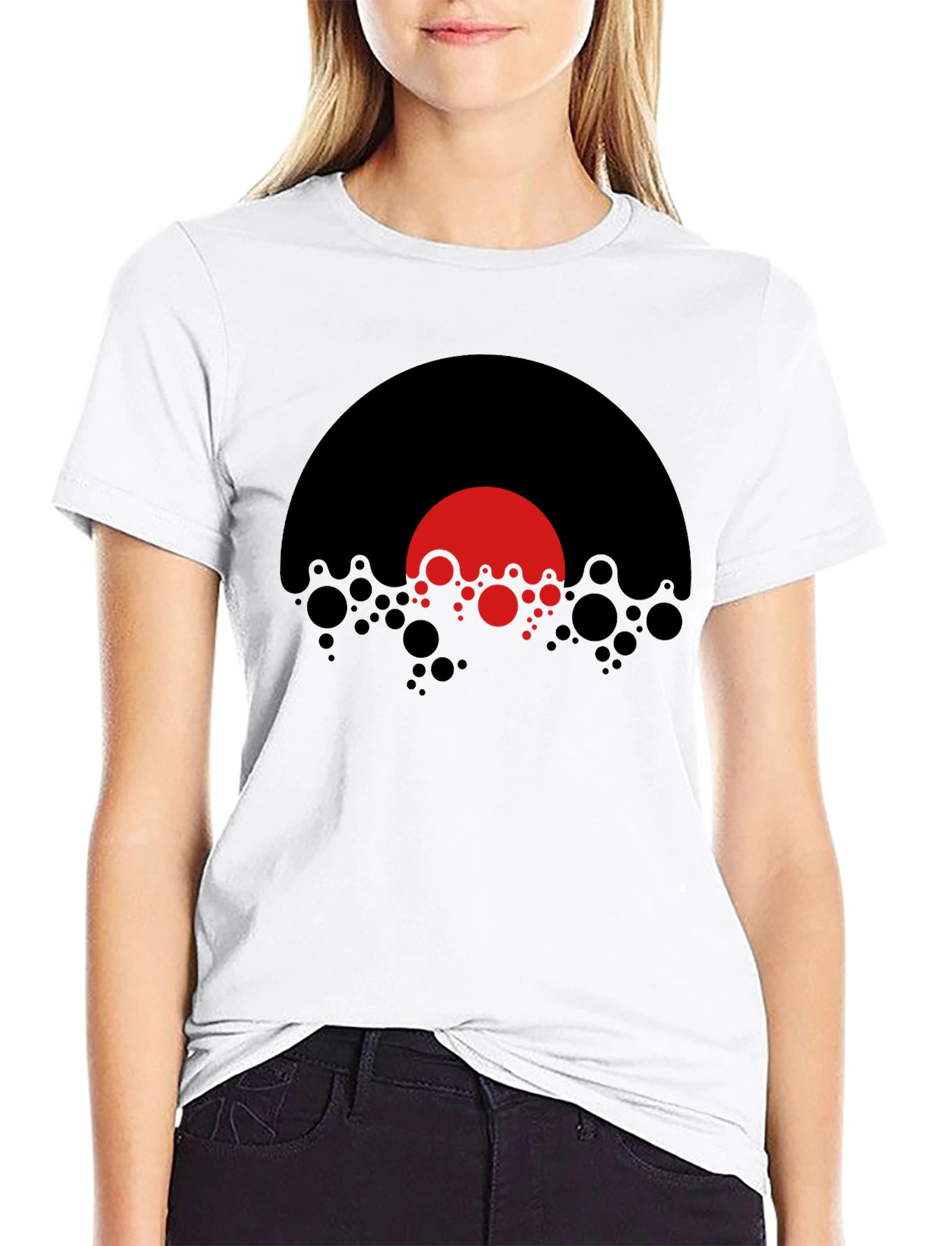 Abstract Sunrise Graphic Tee