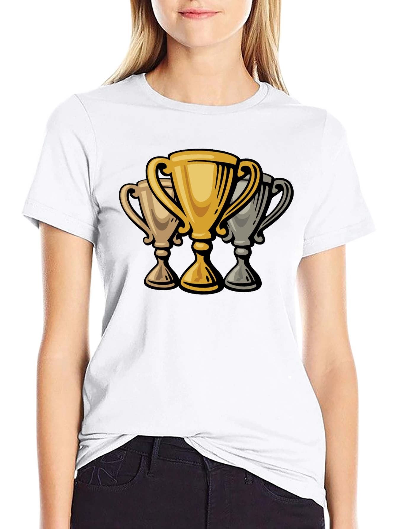 Trophy Graphic Black T-Shirt