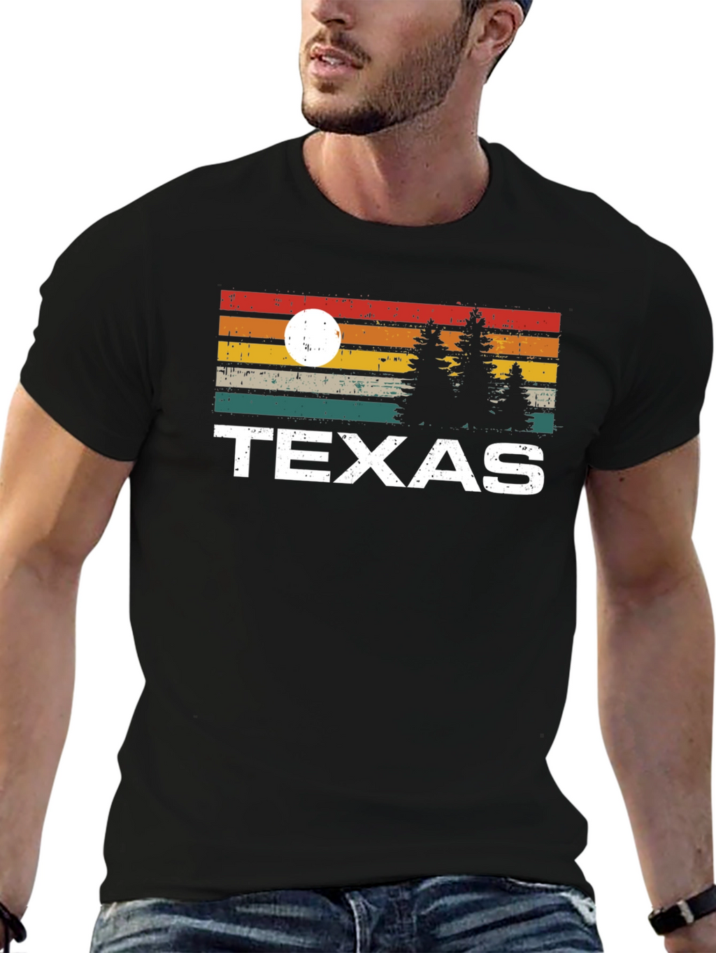 Texas Retro Graphic T-Shirt