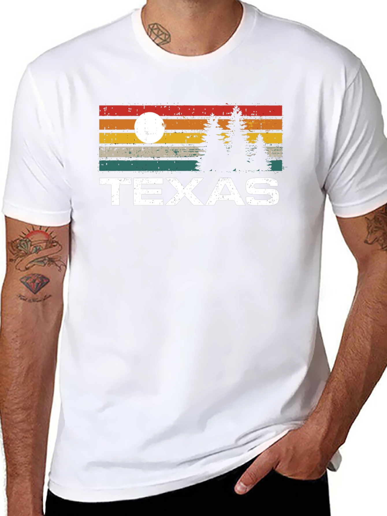 Texas Retro Graphic T-Shirt