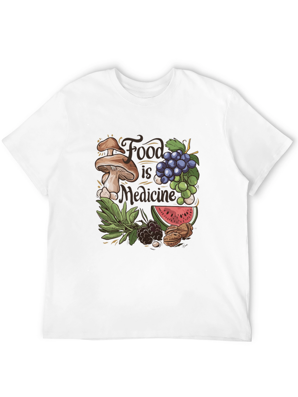 Food is Medicine Graphic T-Shirt