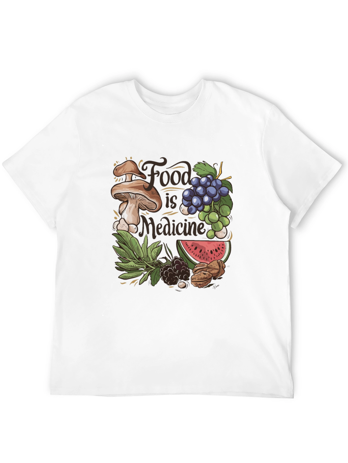 Food is Medicine Graphic T-Shirt