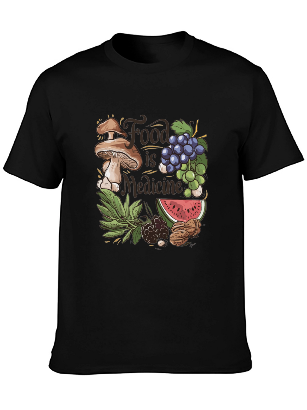 Food is Medicine Graphic T-Shirt