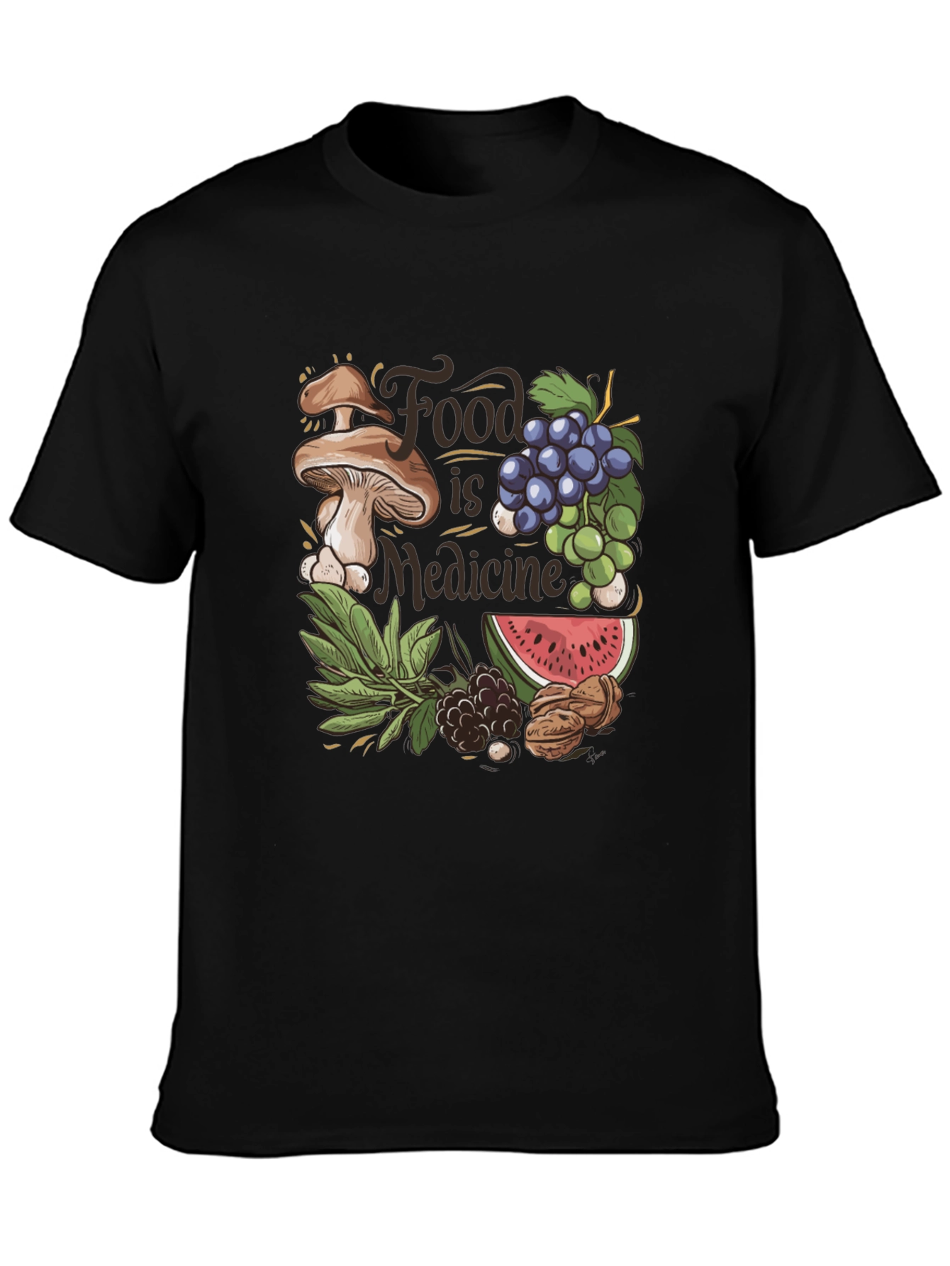 Food is Medicine Graphic T-Shirt