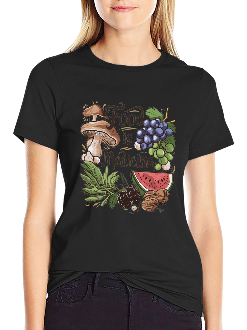 Food is Medicine Graphic T-Shirt