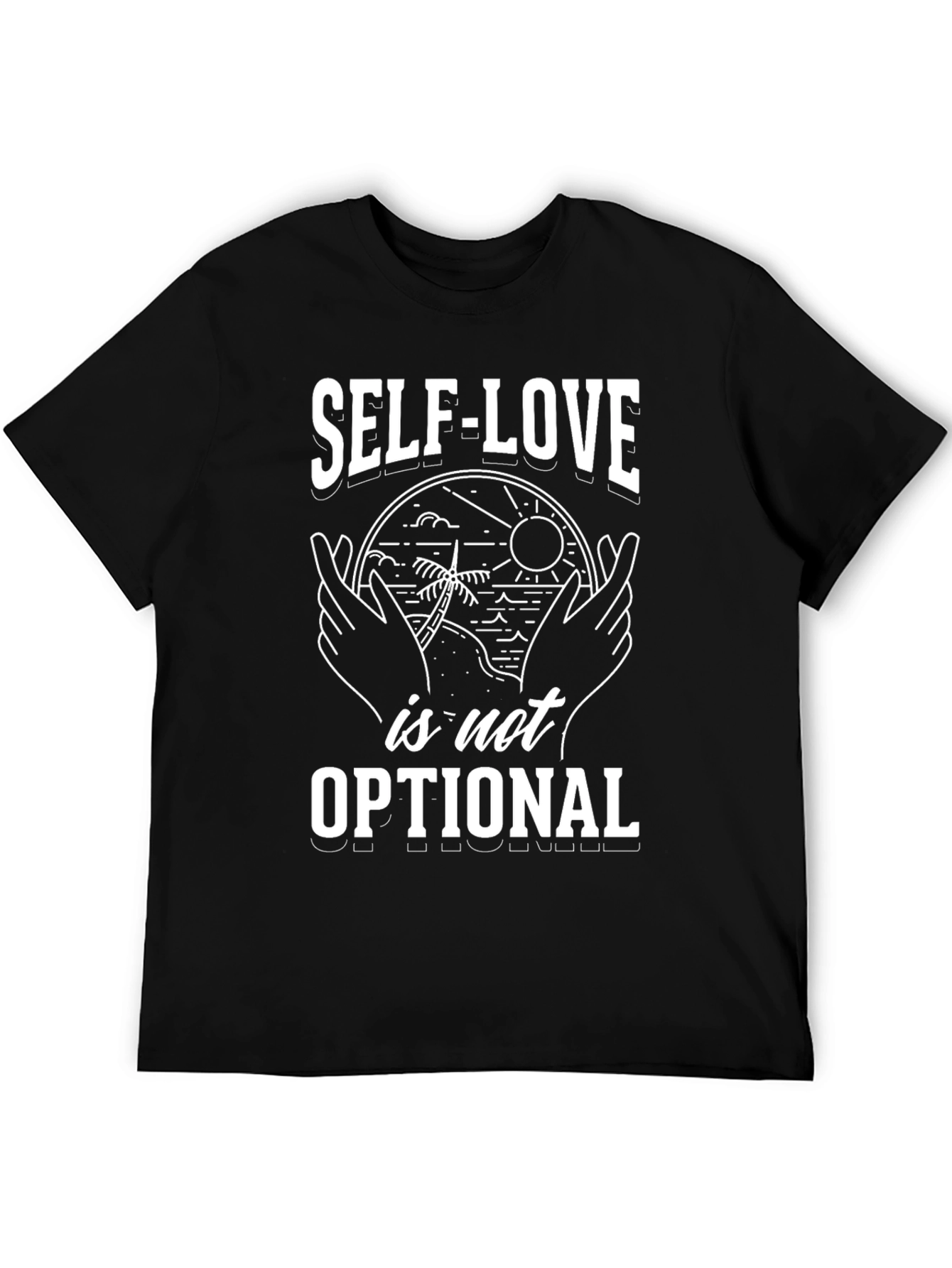 Self-Love Optional Graphic Tee - Stylish Comfort
