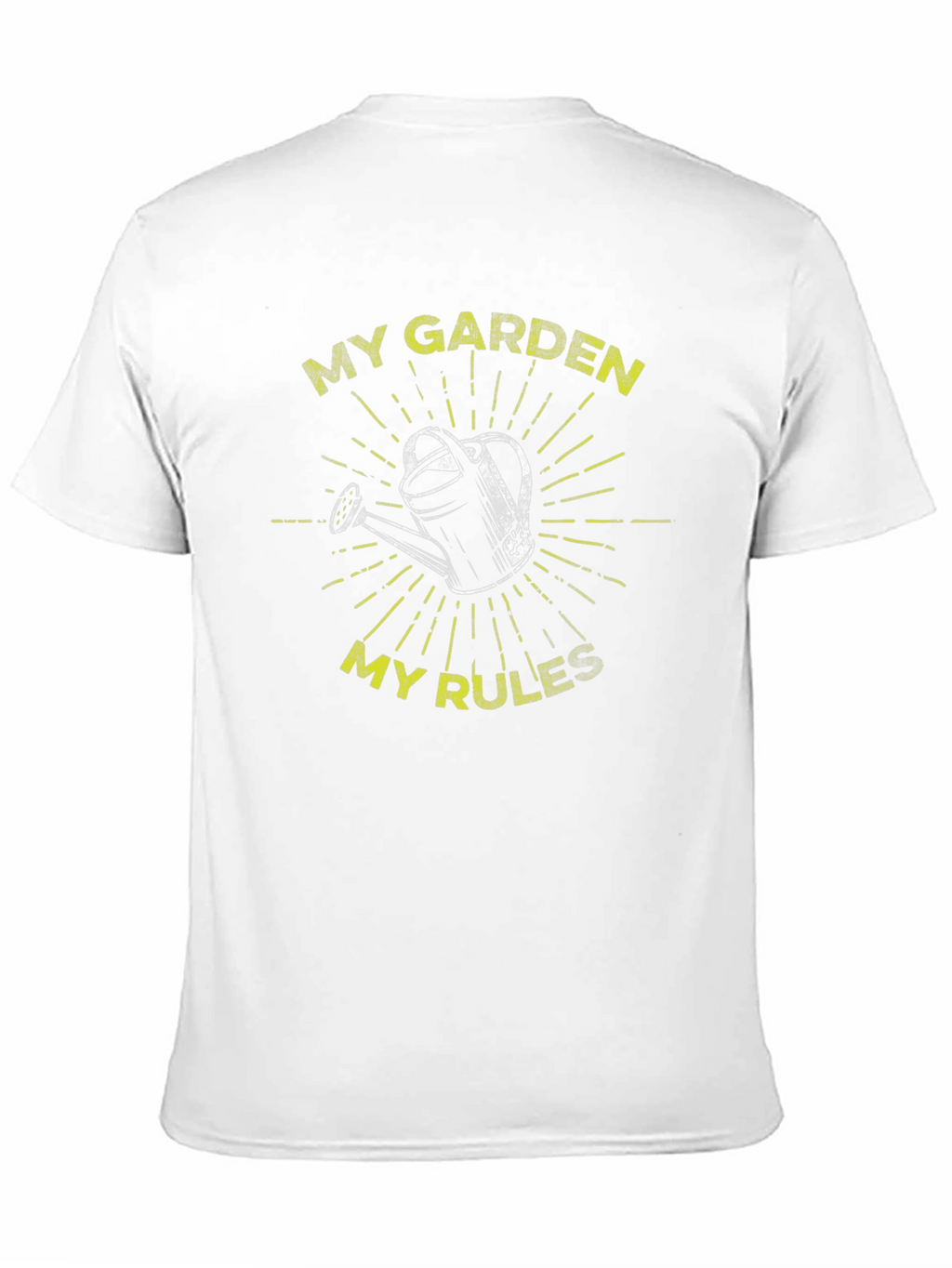 My Garden My Rules Black T-Shirt
