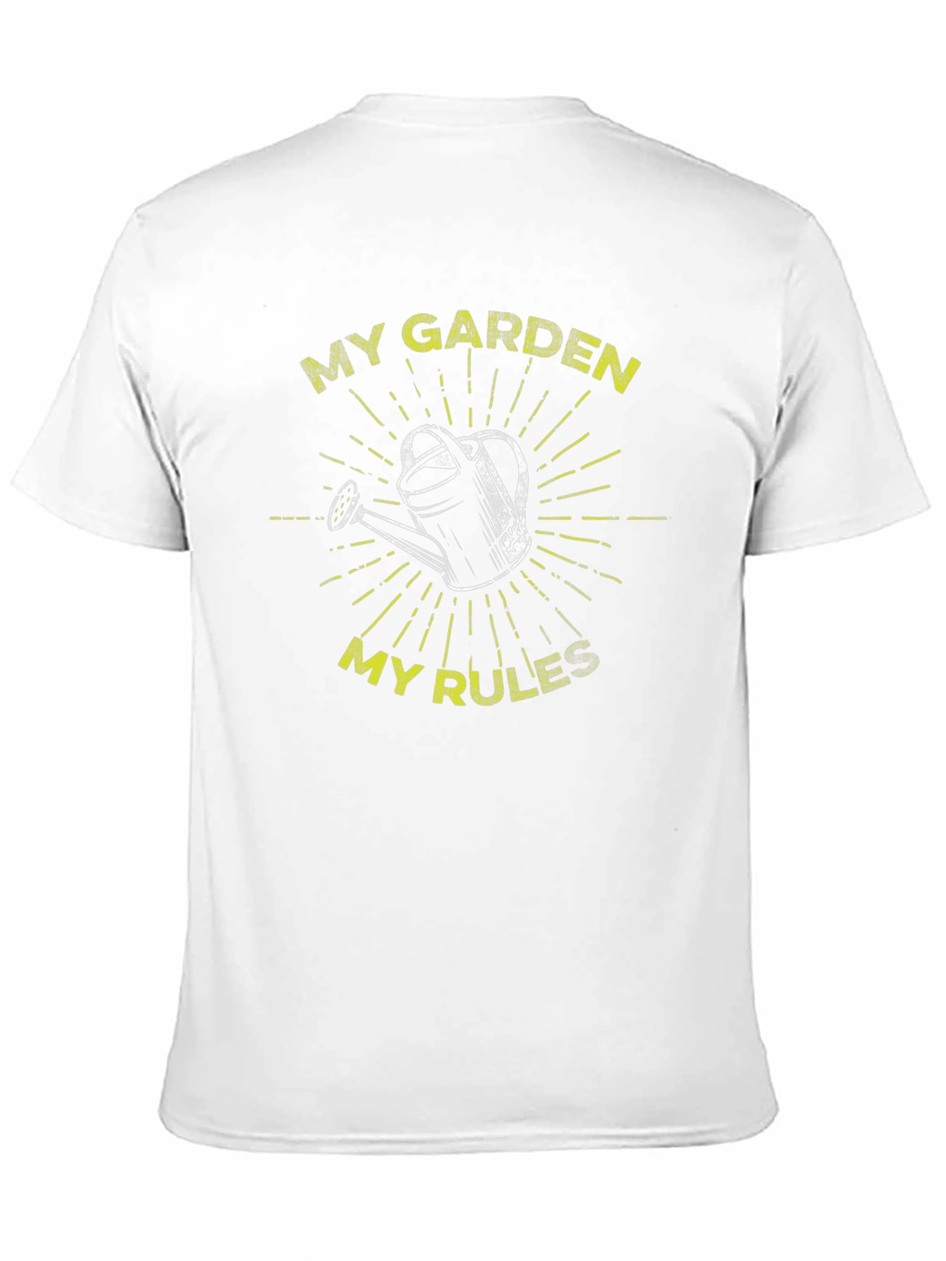 My Garden My Rules Black T-Shirt