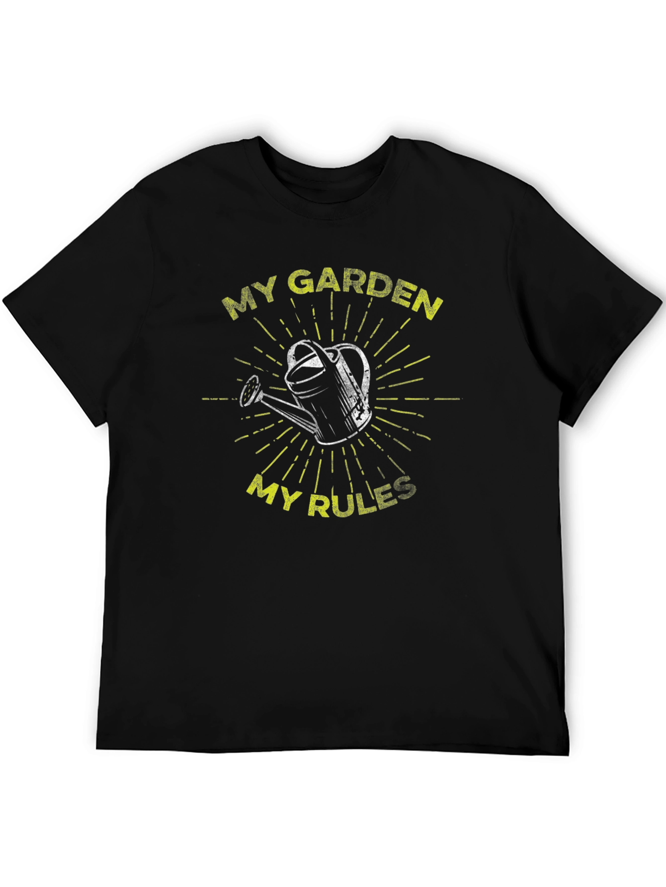 My Garden My Rules Black T-Shirt