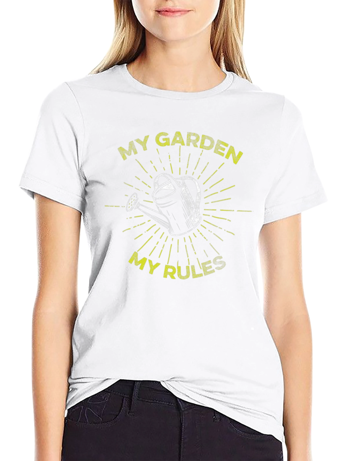 My Garden My Rules Black T-Shirt