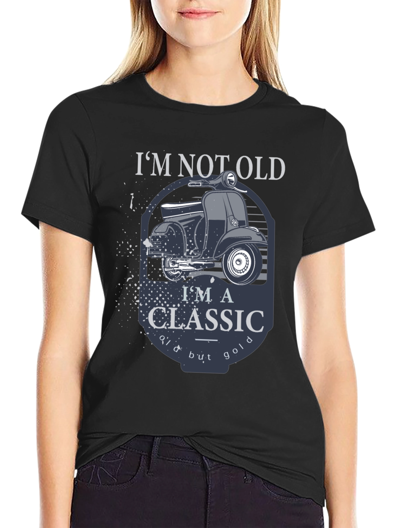 Classic Scooter T-Shirt - Im Not Old Im a Classic