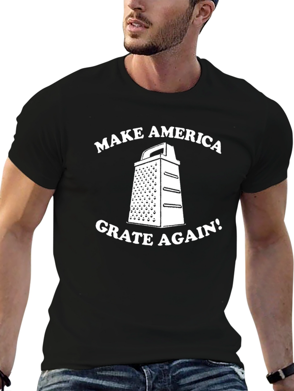 Make America Grate Again T-Shirt - Funny Novelty Tee