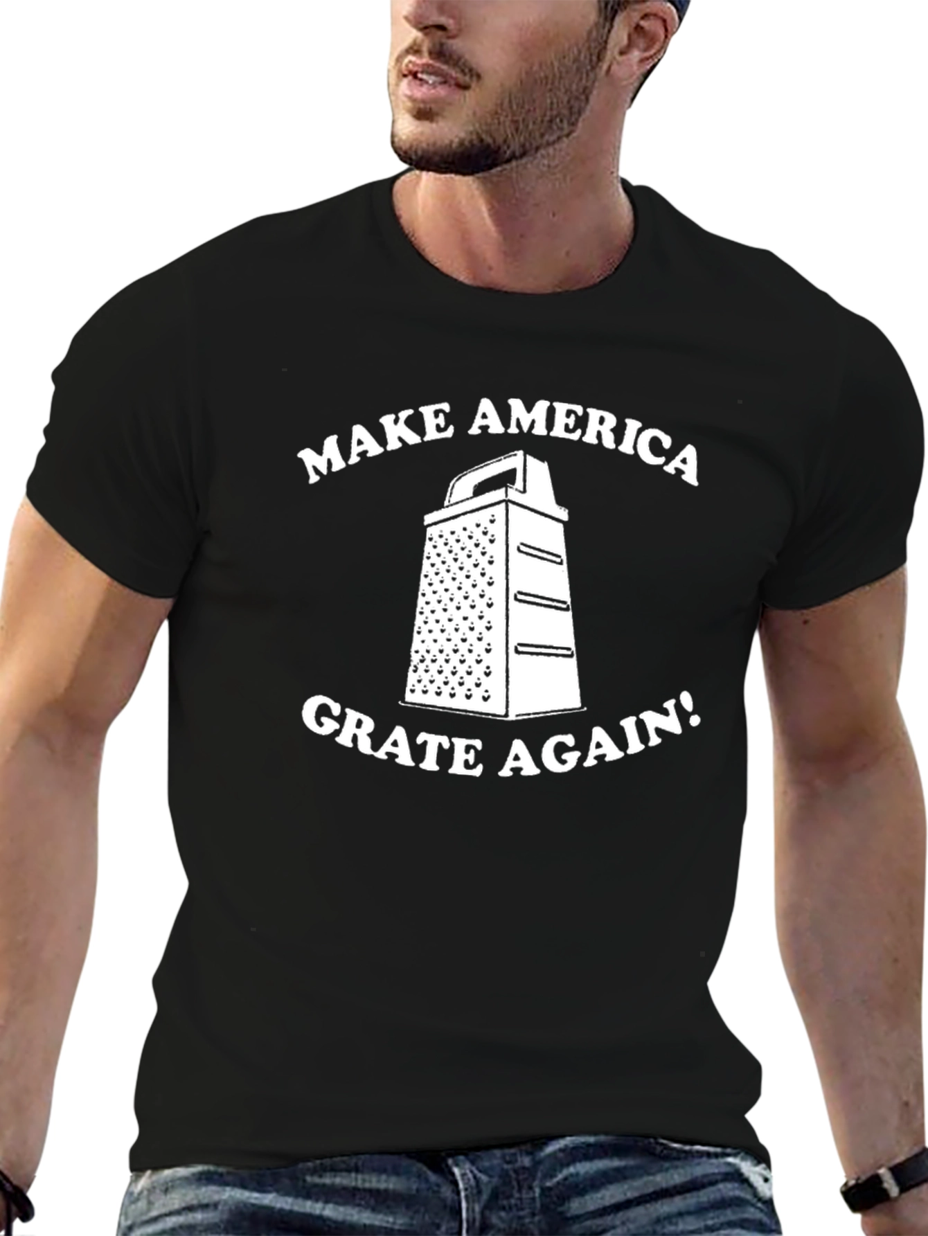 Make America Grate Again T-Shirt - Funny Novelty Tee