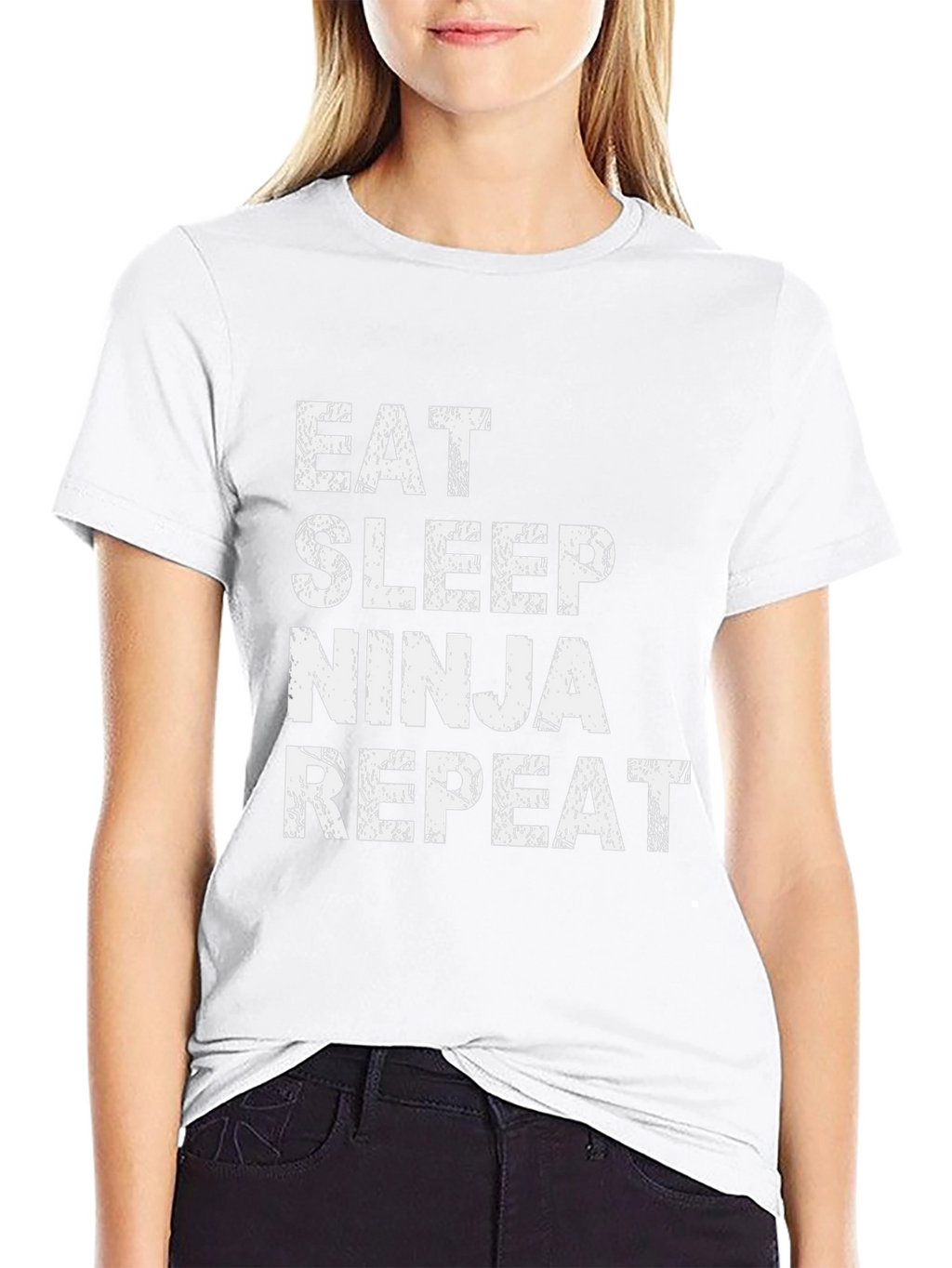 Eat Sleep Ninja Repeat Graphic Tee