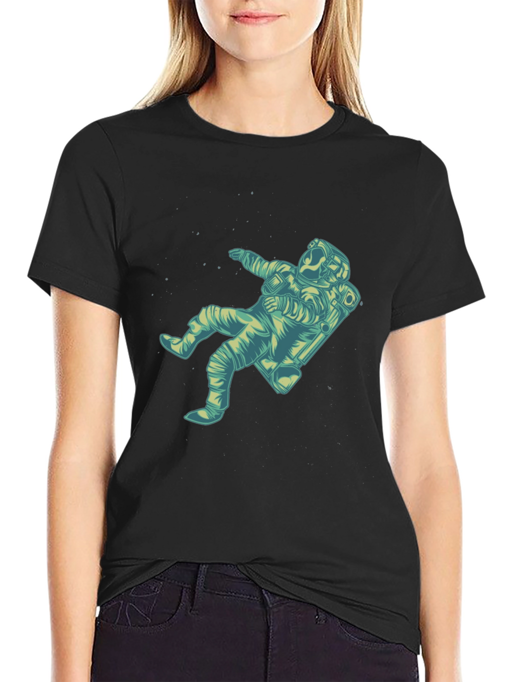 Astronaut Graphic Tee - Stylish Mens T-Shirt