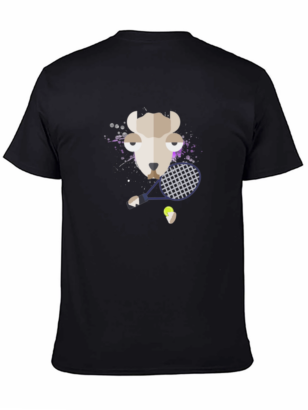 Llama Tennis Graphic Tee - Unisex