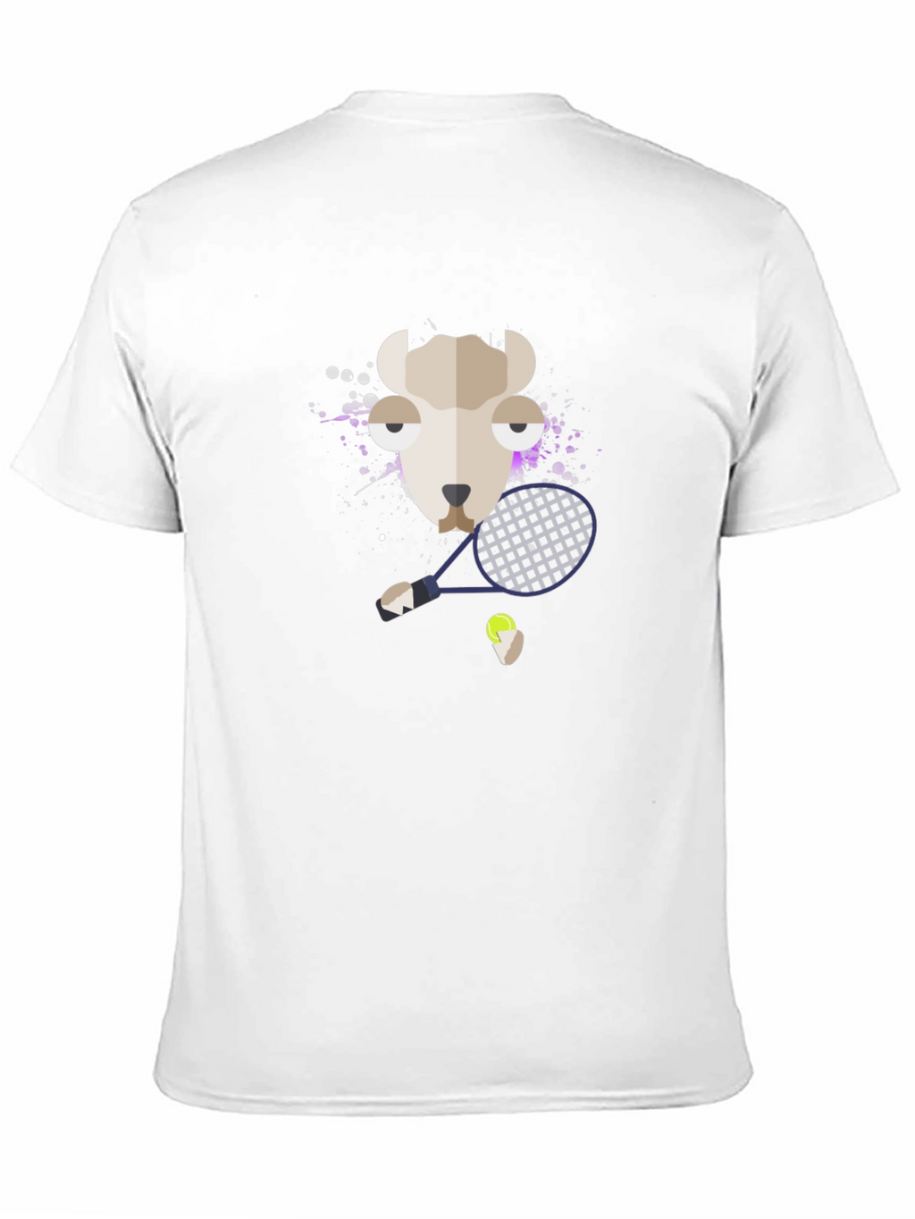 Llama Tennis Graphic Tee - Unisex