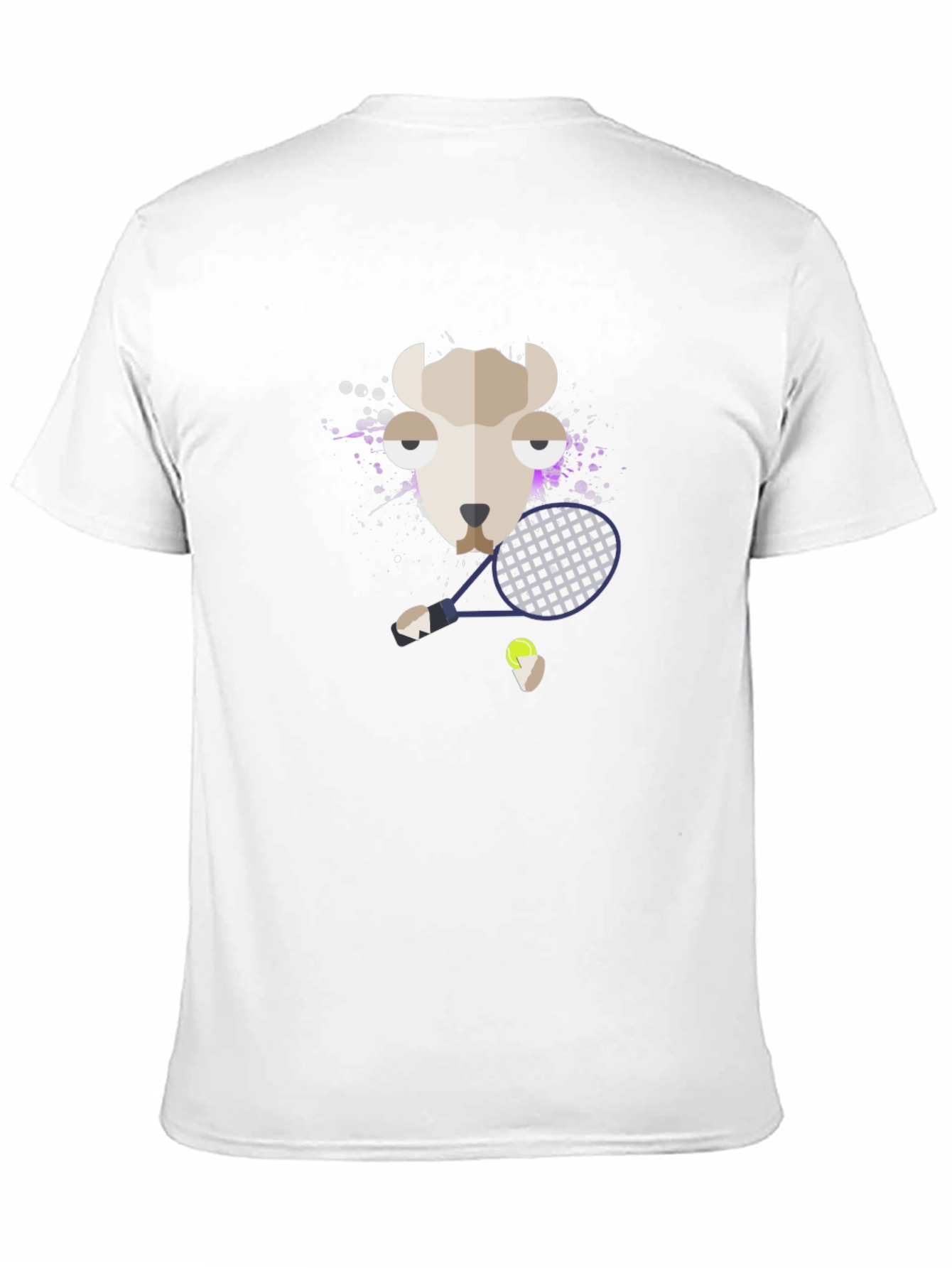 Llama Tennis Graphic Tee - Unisex