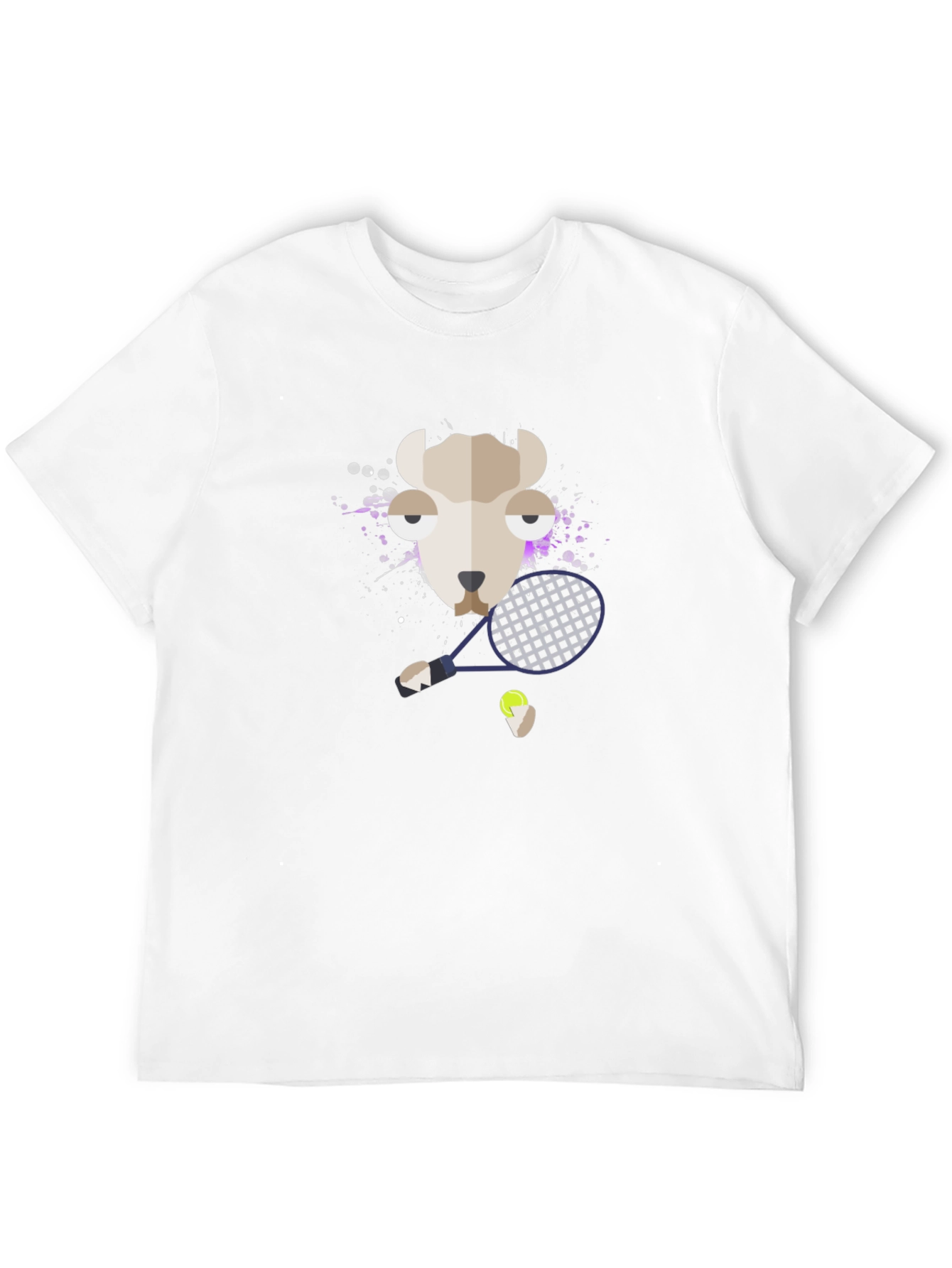Llama Tennis Graphic Tee - Unisex