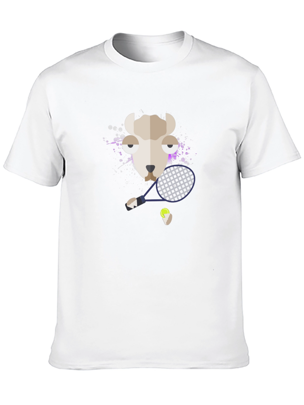 Llama Tennis Graphic Tee - Unisex