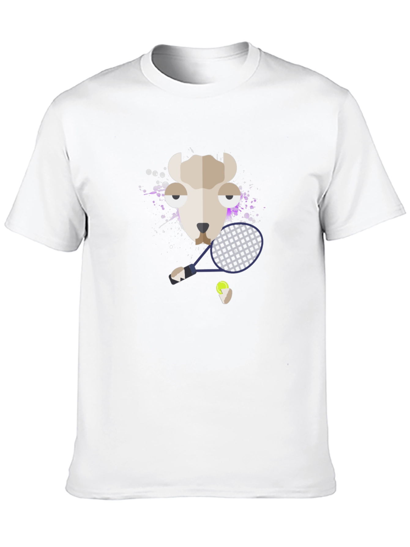 Llama Tennis Graphic Tee - Unisex