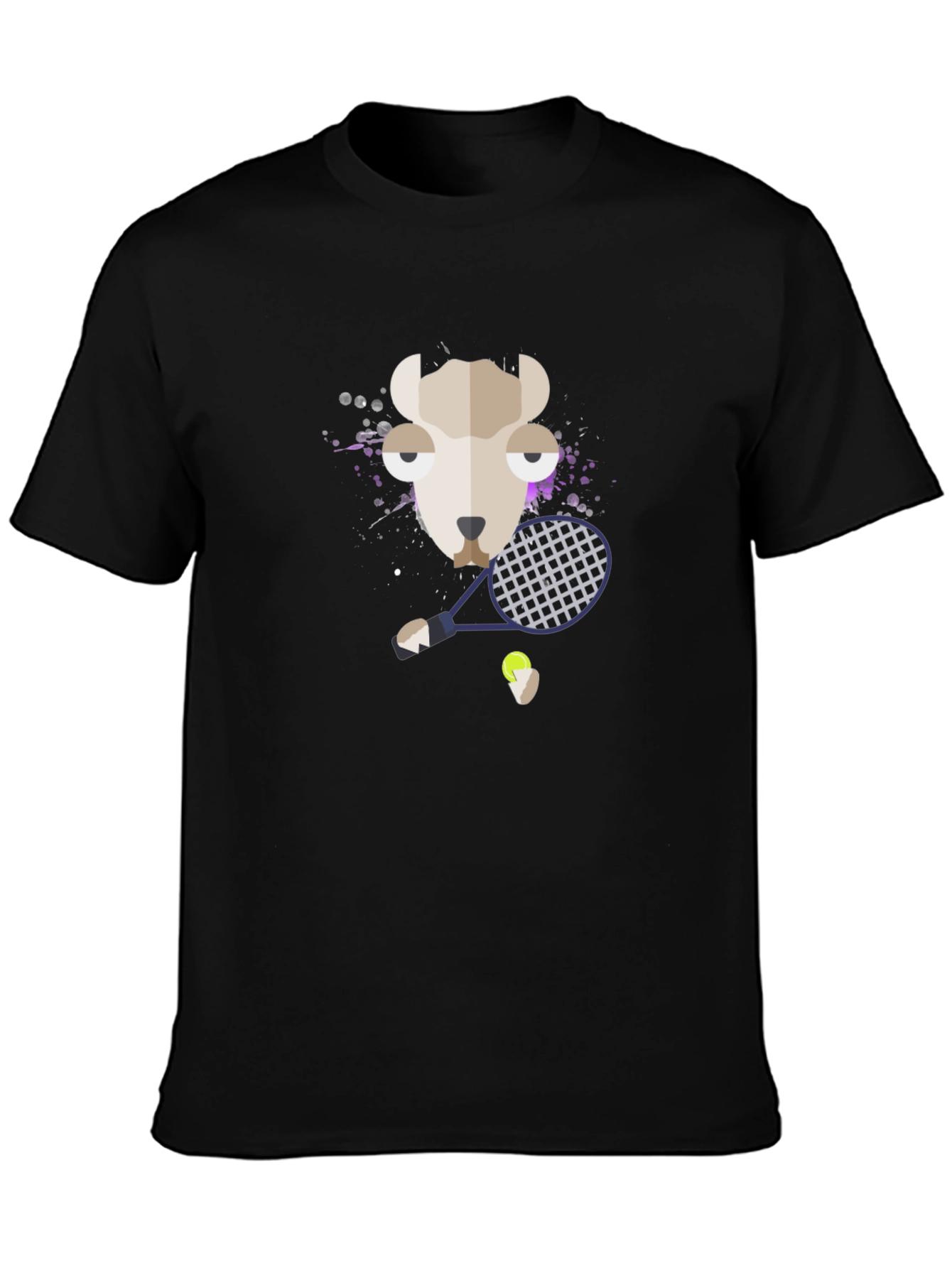 Llama Tennis Graphic Tee - Unisex
