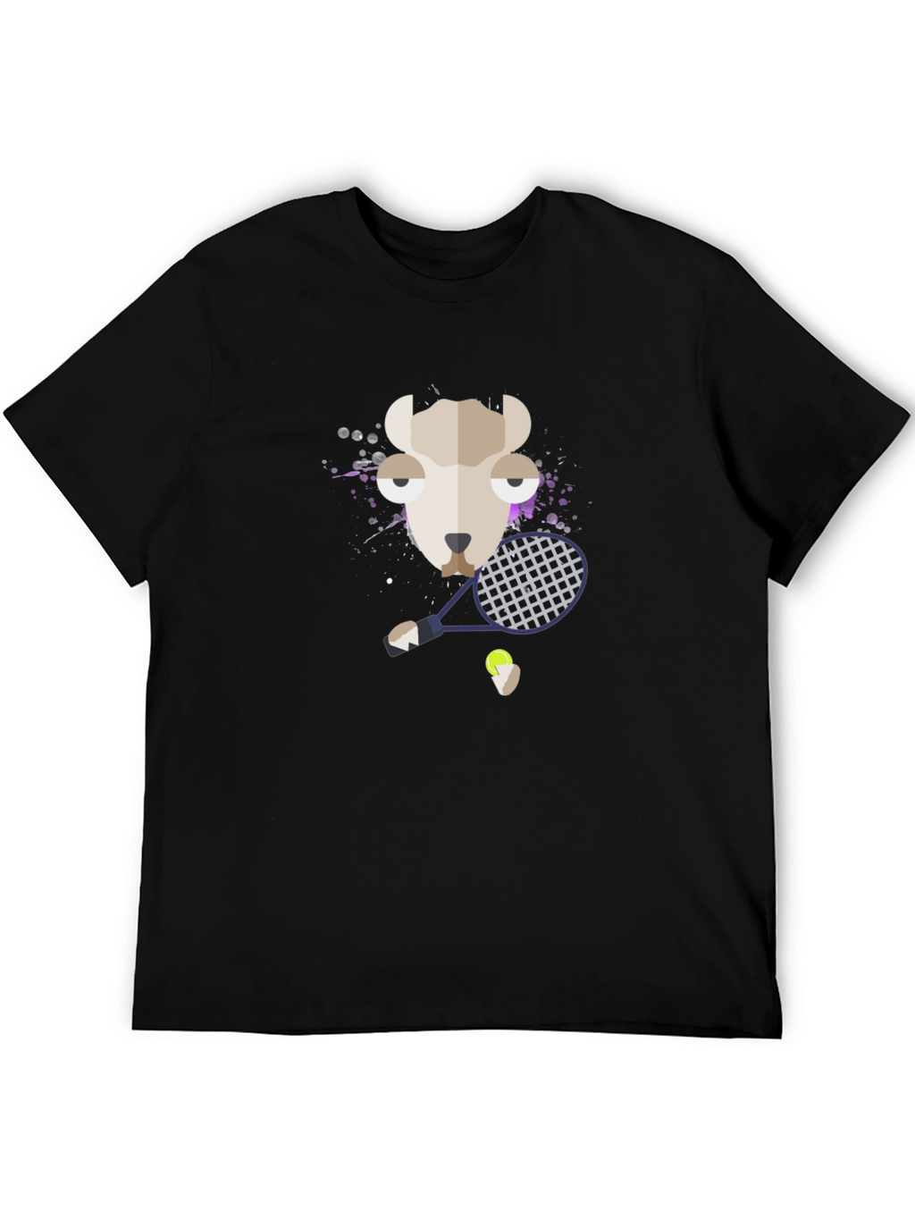 Llama Tennis Graphic Tee - Unisex