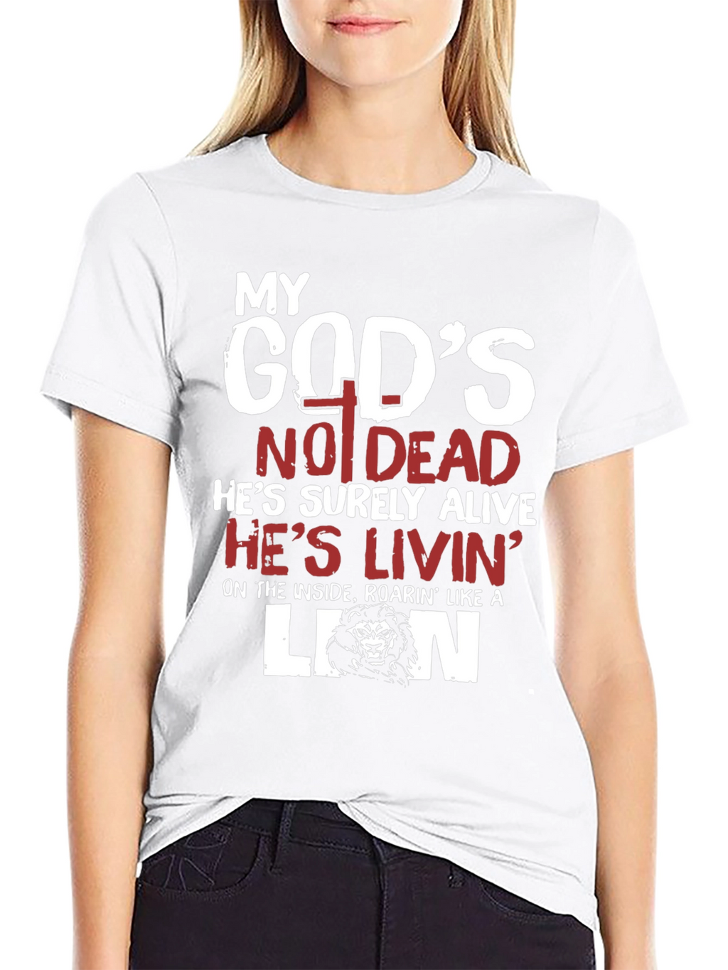 My Gods Not Dead Lion T-Shirt