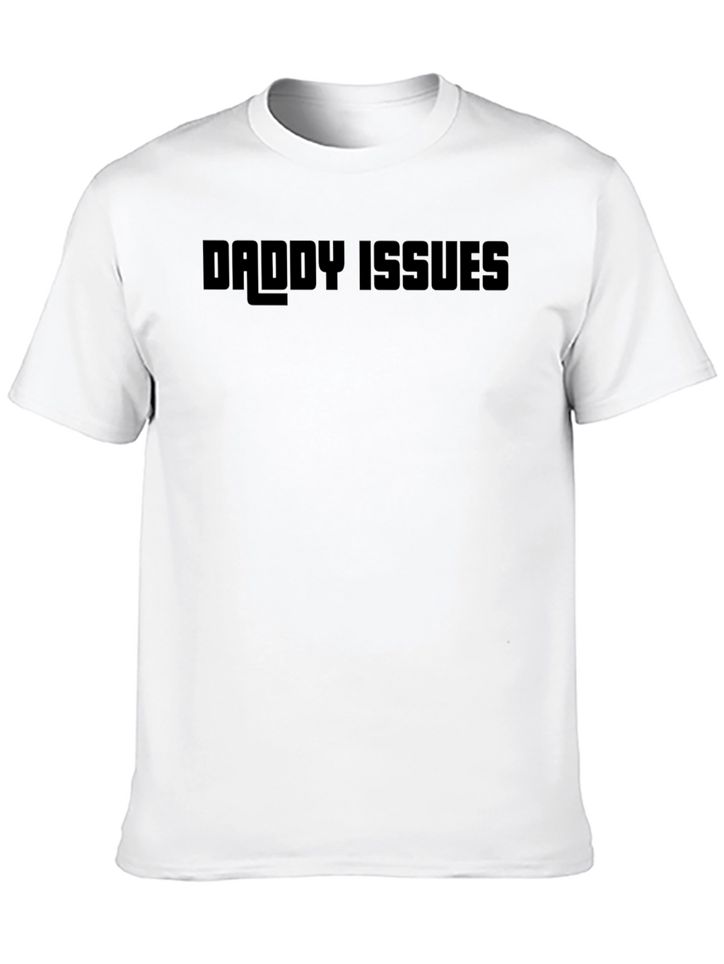 Daddy Issues Mens Black Graphic Tee