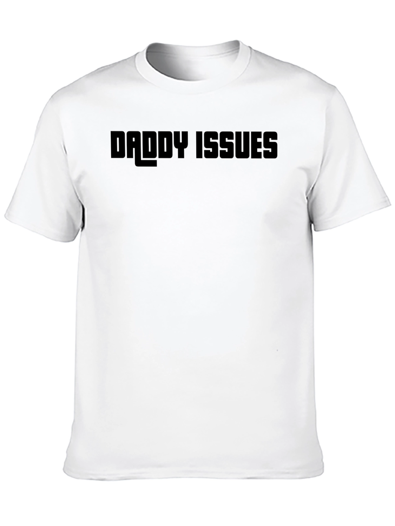 Daddy Issues Mens Black Graphic Tee