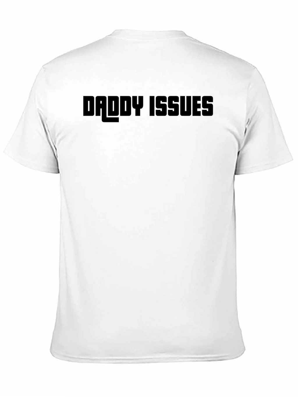 Daddy Issues Mens Black Graphic Tee