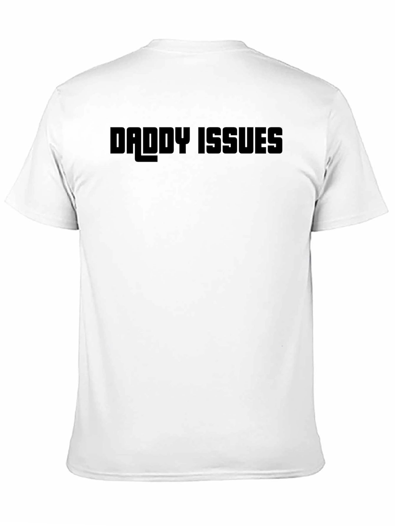 Daddy Issues Mens Black Graphic Tee