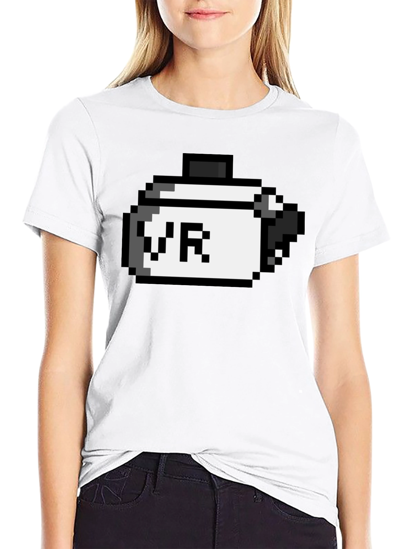 Pixel VR T-Shirt - Retro Gaming Style