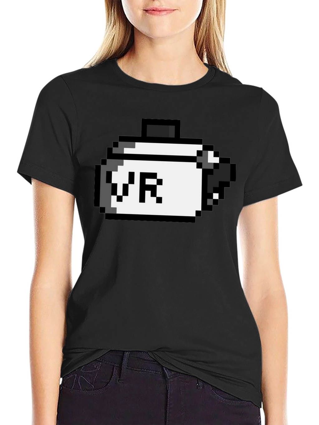 Pixel VR T-Shirt - Retro Gaming Style
