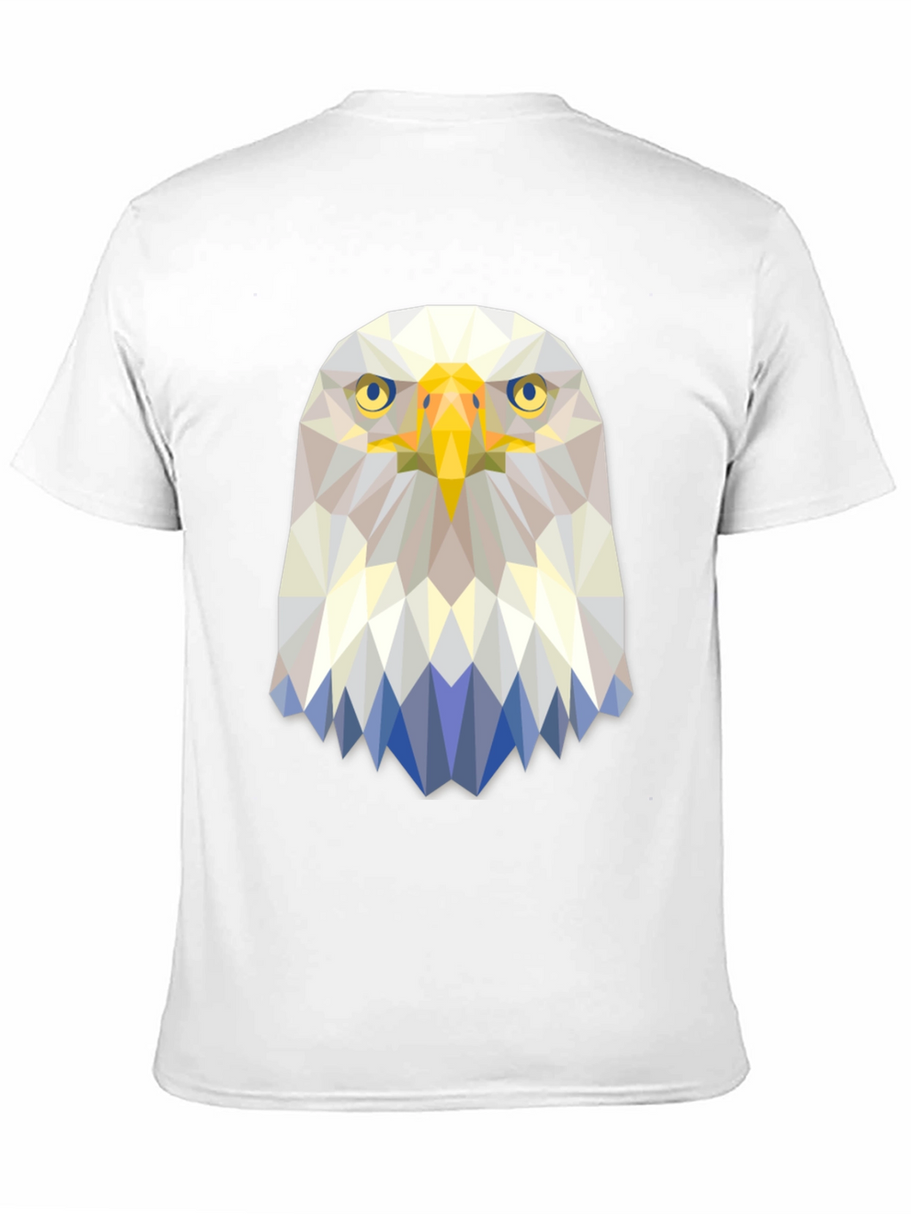 Geometric Eagle Graphic T-Shirt - Modern Design