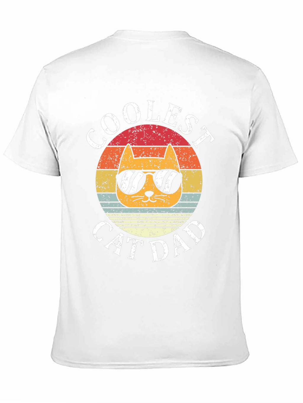 Coolest Cat Dad Graphic Tee