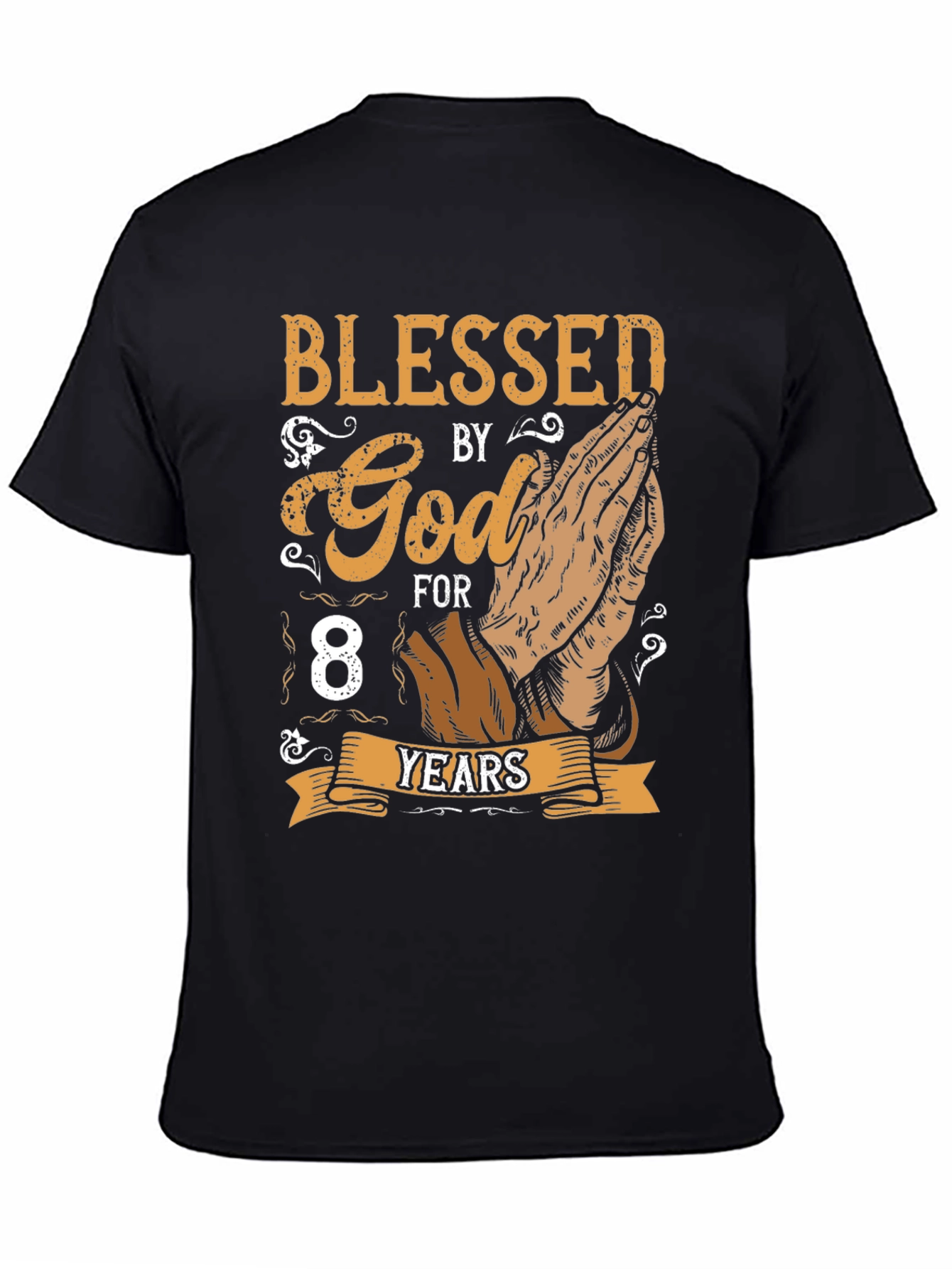 Blessed By God For 8 Years T-Shirt