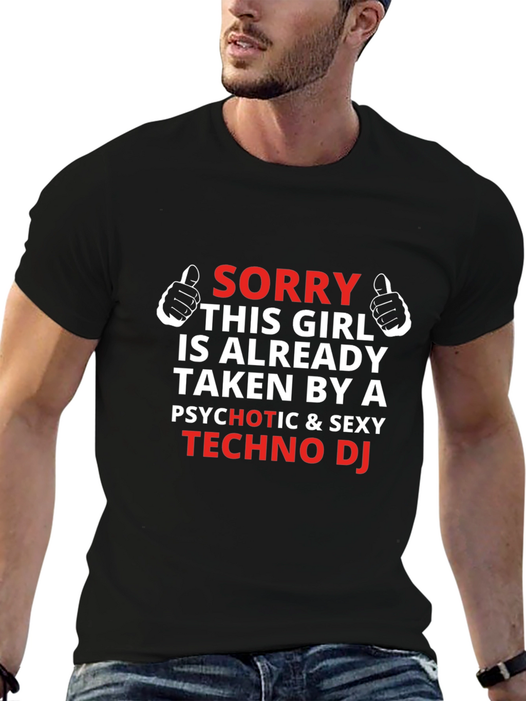 Sorry This Girl Is Taken Techno DJ T-Shirt