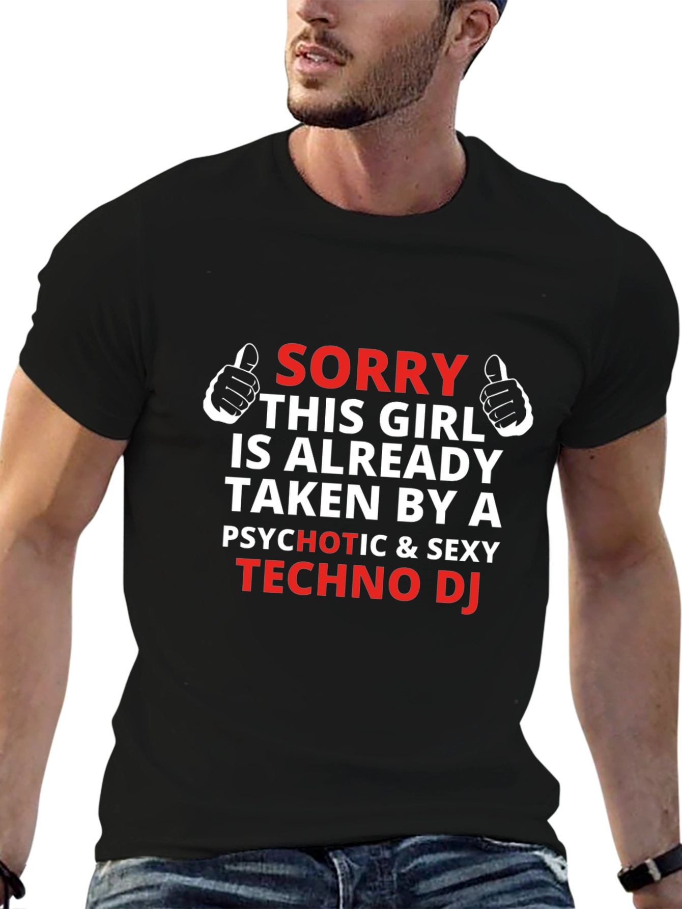 Sorry This Girl Is Taken Techno DJ T-Shirt